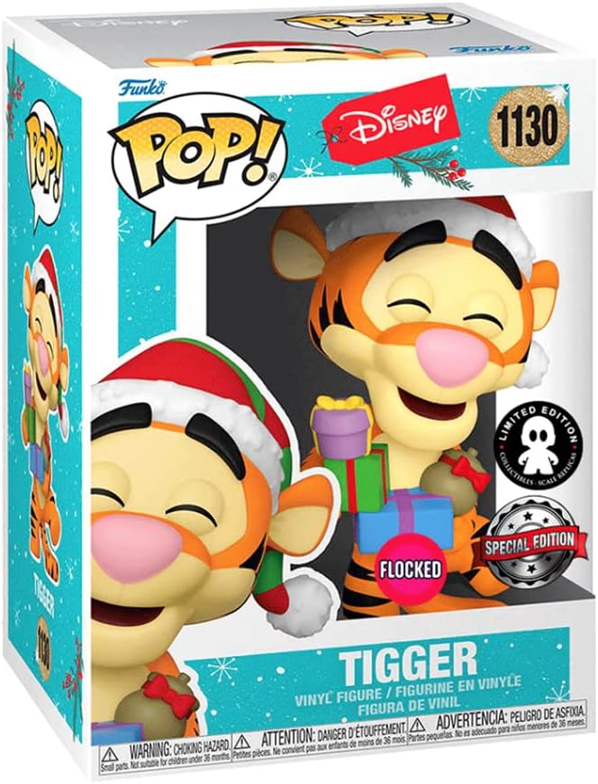 Figurina - Flocked - Disney - Tigger | Funko - 2 | YEO