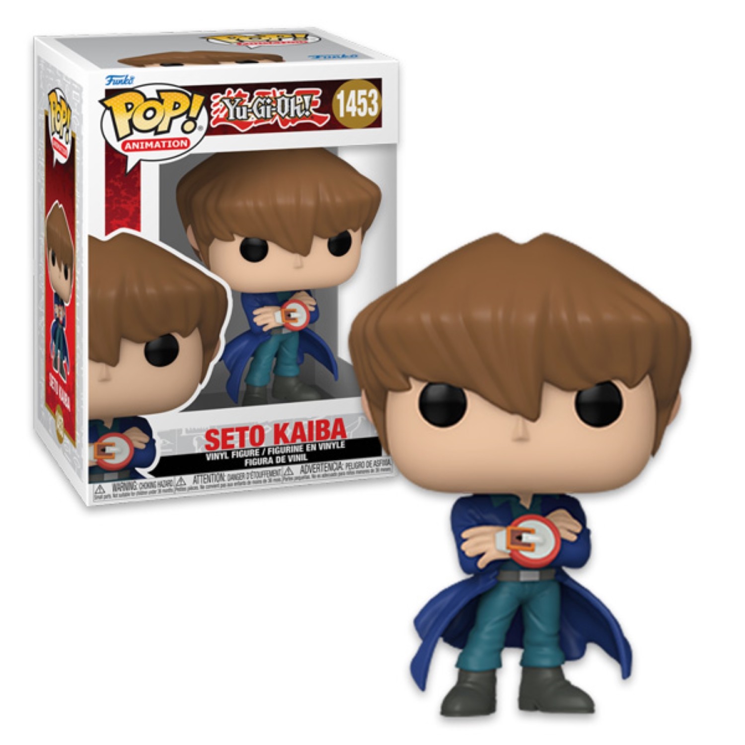 Figurina - Yu-Gi-Oh! - Seto Kaiba | Funko