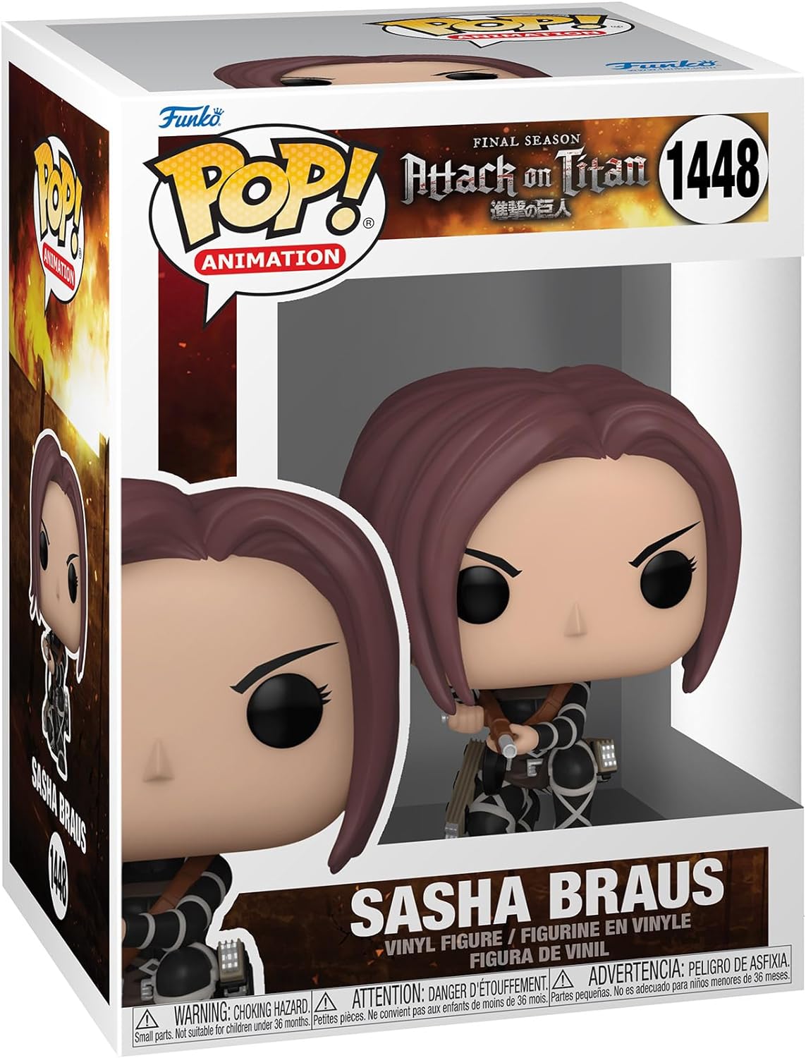 Figurina - Attack on Titan - Sasha Braus | Funko - 2 | YEO