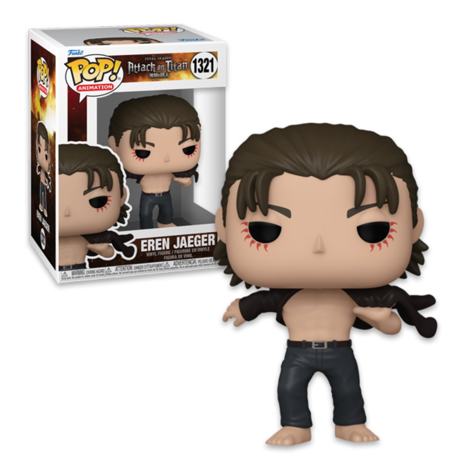 Figurina - Attack on Titan - Eren Jeager | Funko