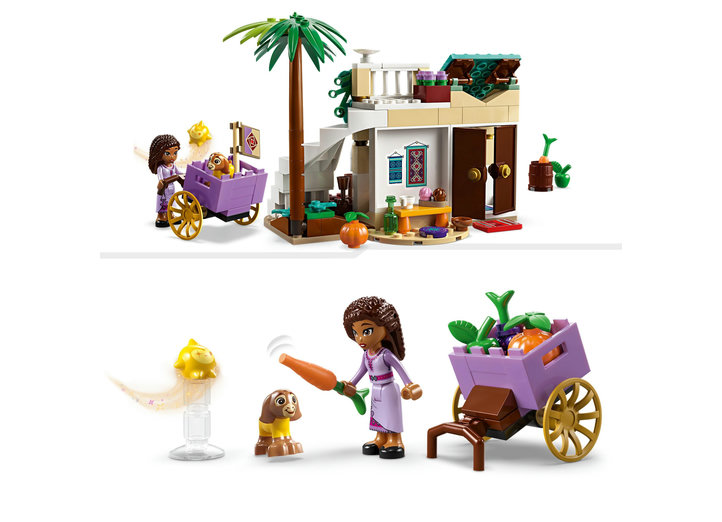 LEGO Disney (43223) - Asha in orasul rozelor,154 piese | LEGO - 4 | YEO