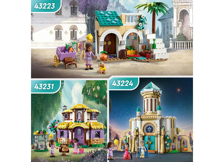 LEGO Disney (43223) - Asha in orasul rozelor,154 piese | LEGO - 6 | YEO