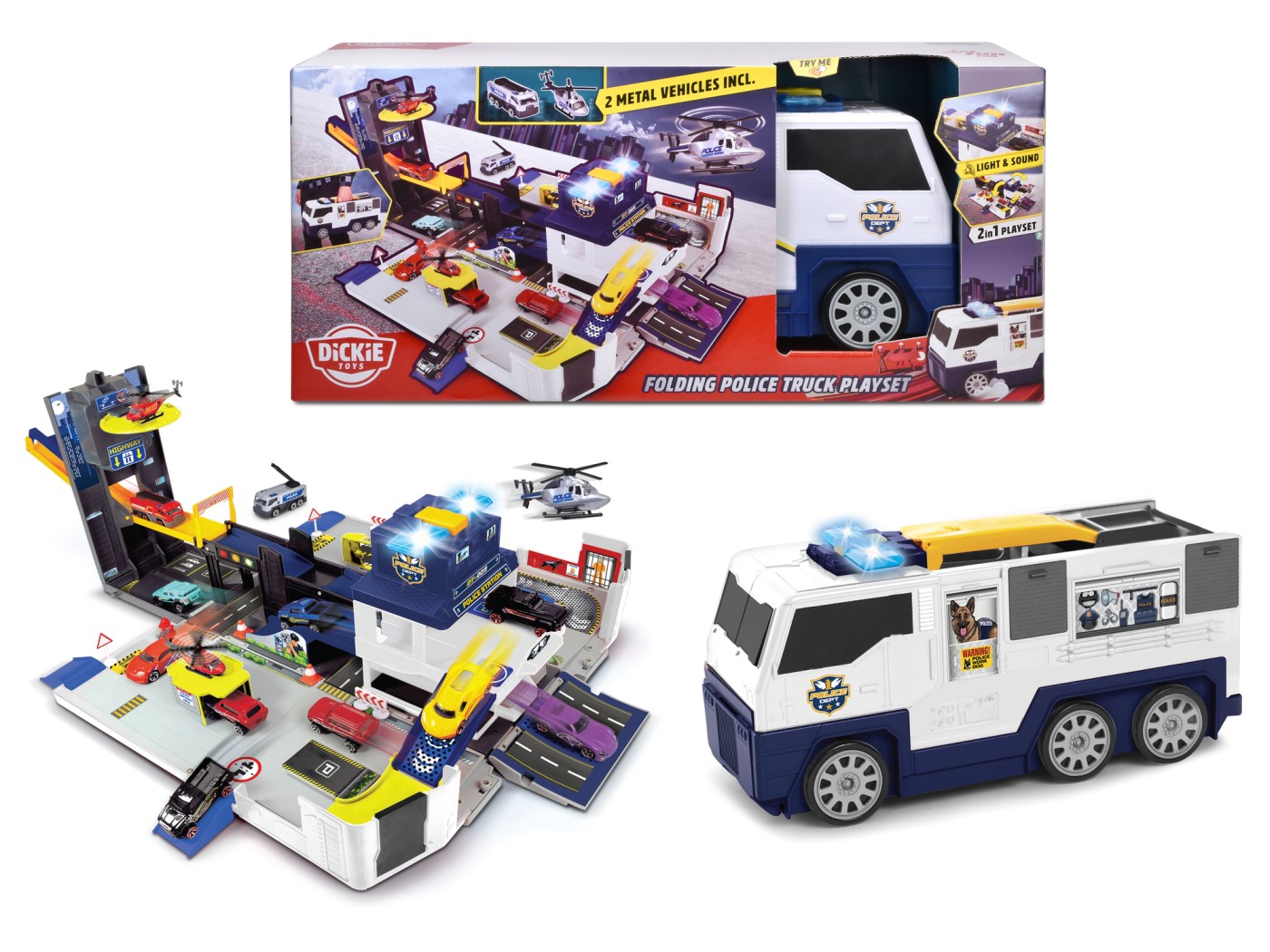 Statie politie pliabila | Dickie Toys - 6