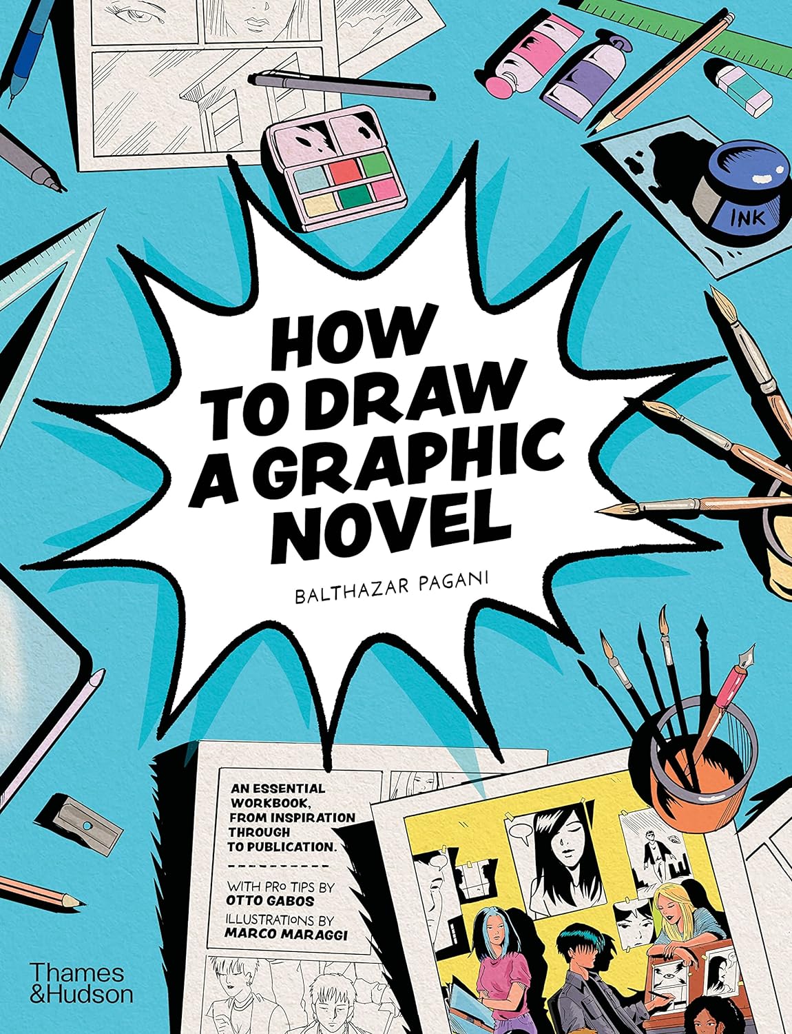 How to Draw a Graphic Novel | Balthazar Pagani - 8 | YEO