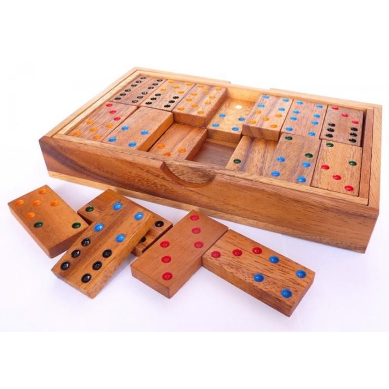 Domino clasic din lemn | Logica Giochi - 1