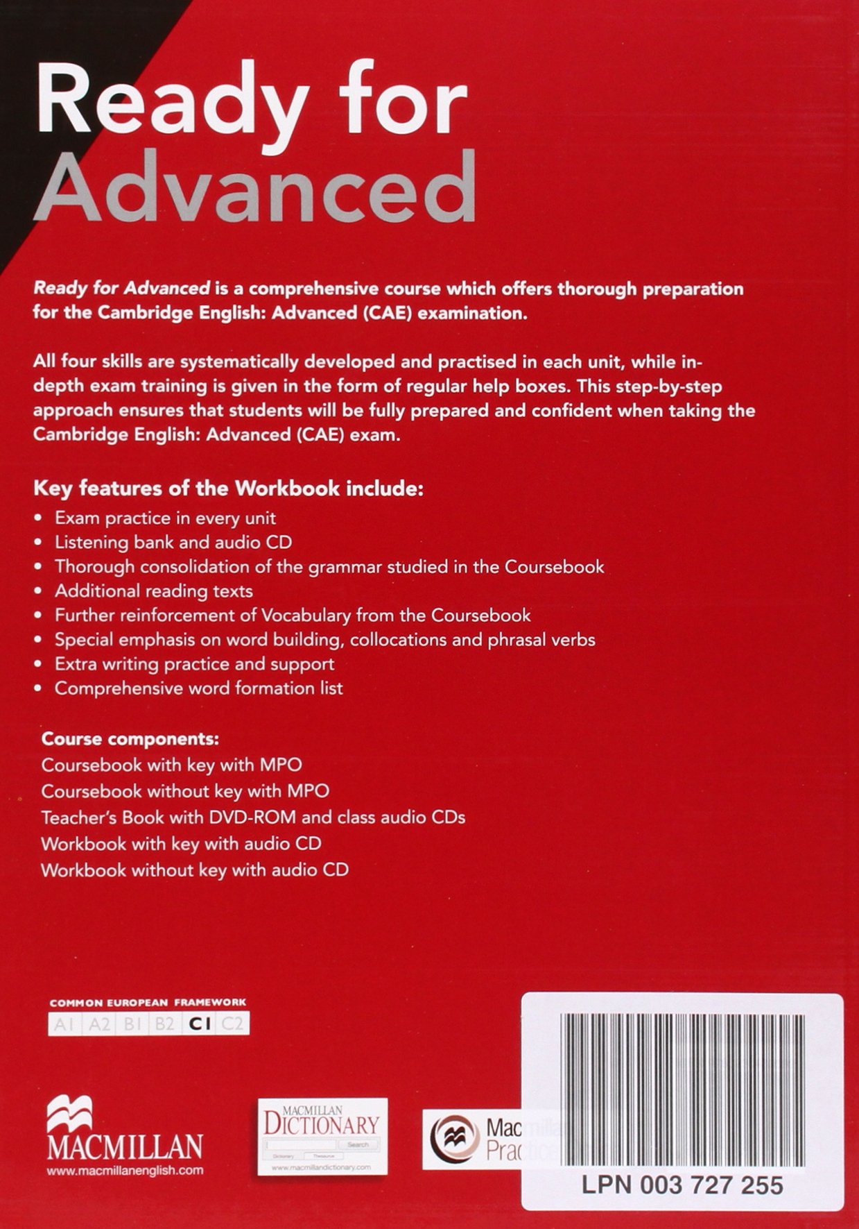 Ready for Advanced 3rd Edition Workbook | Roy Norris, Amanda French - 1 | YEO