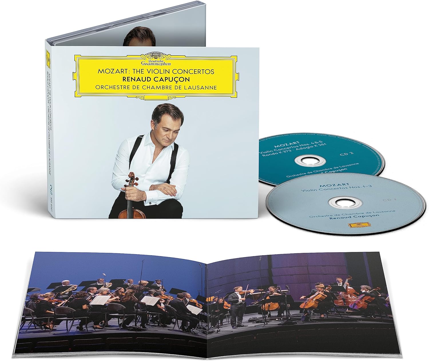 Mozart: The Violin Concertos | Renaud Capucon, Orchestre De Chambre De Lausanne