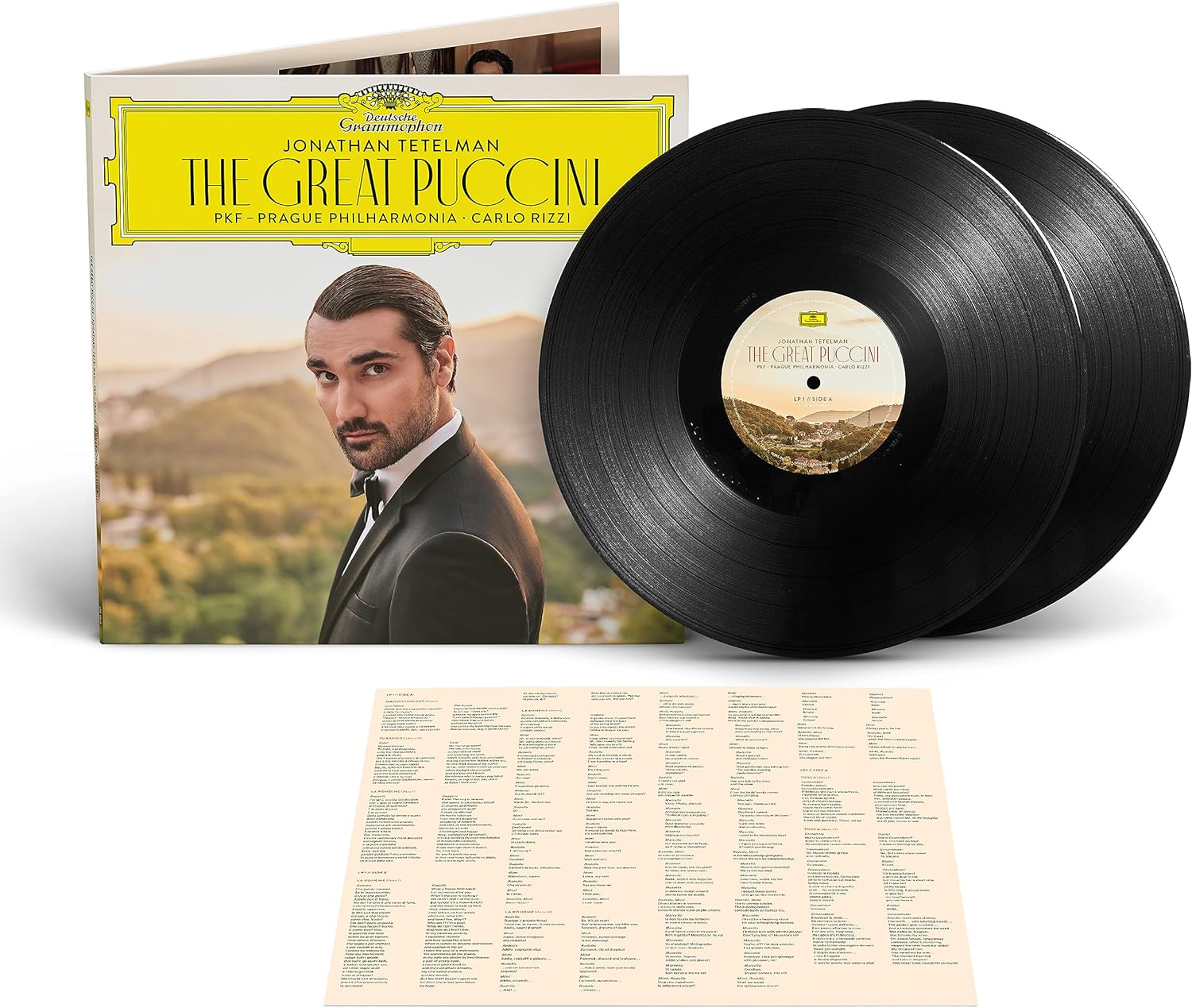 The Great Puccini - Vinyl | Jonathan Tetelman, Prague Philharmonia