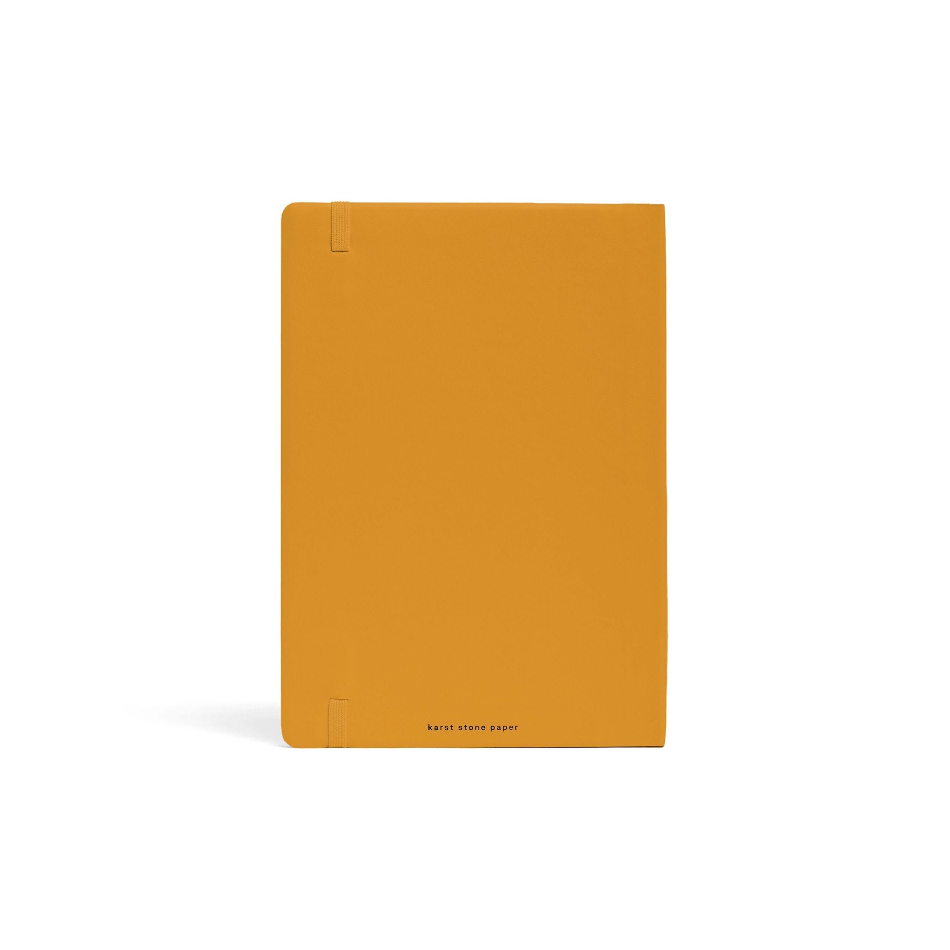 Carnet A5 - Stone Paper - Softcover, Blank - Turmeric | Karst - 1 | YEO