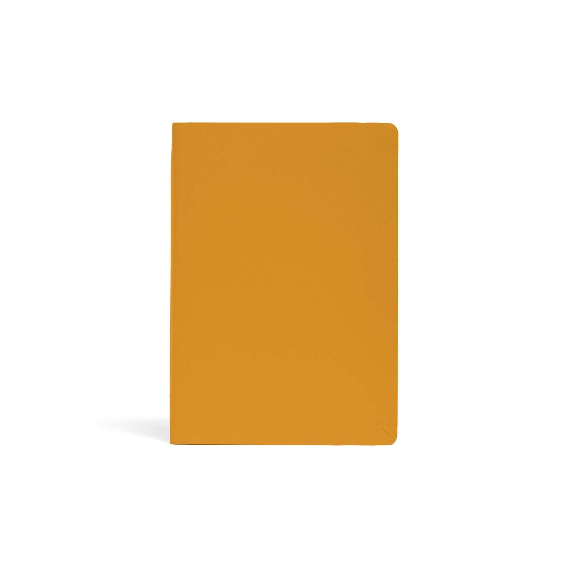 Carnet A5 - Stone Paper - Softcover, Lined - Turmeric | Karst