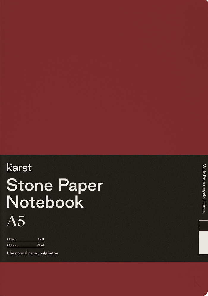 Carnet A5 - Stone Paper - Softcover, Blank - Pinot