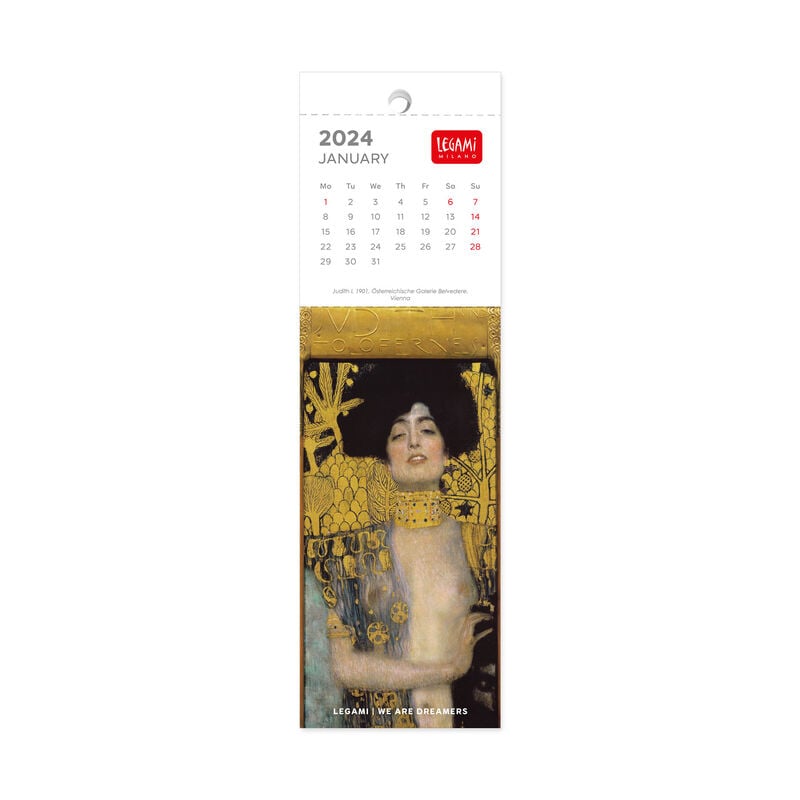 Calendar 2024 - Bookmark - Gustav Klimt | Legami