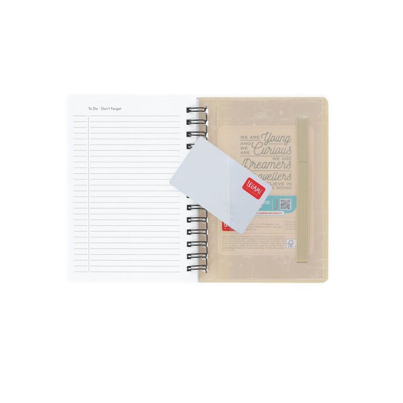 Agenda 2024 - 12 Month Weekly Diary - Small - Spiral Bound - Travel | Legami - 3 | YEO