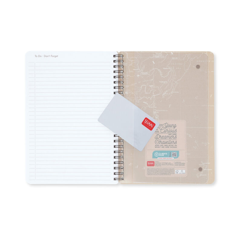 Agenda 2024 - 12 Month Weekly Diary - Large - Spiral Bound - Travel | Legami - 3 | YEO