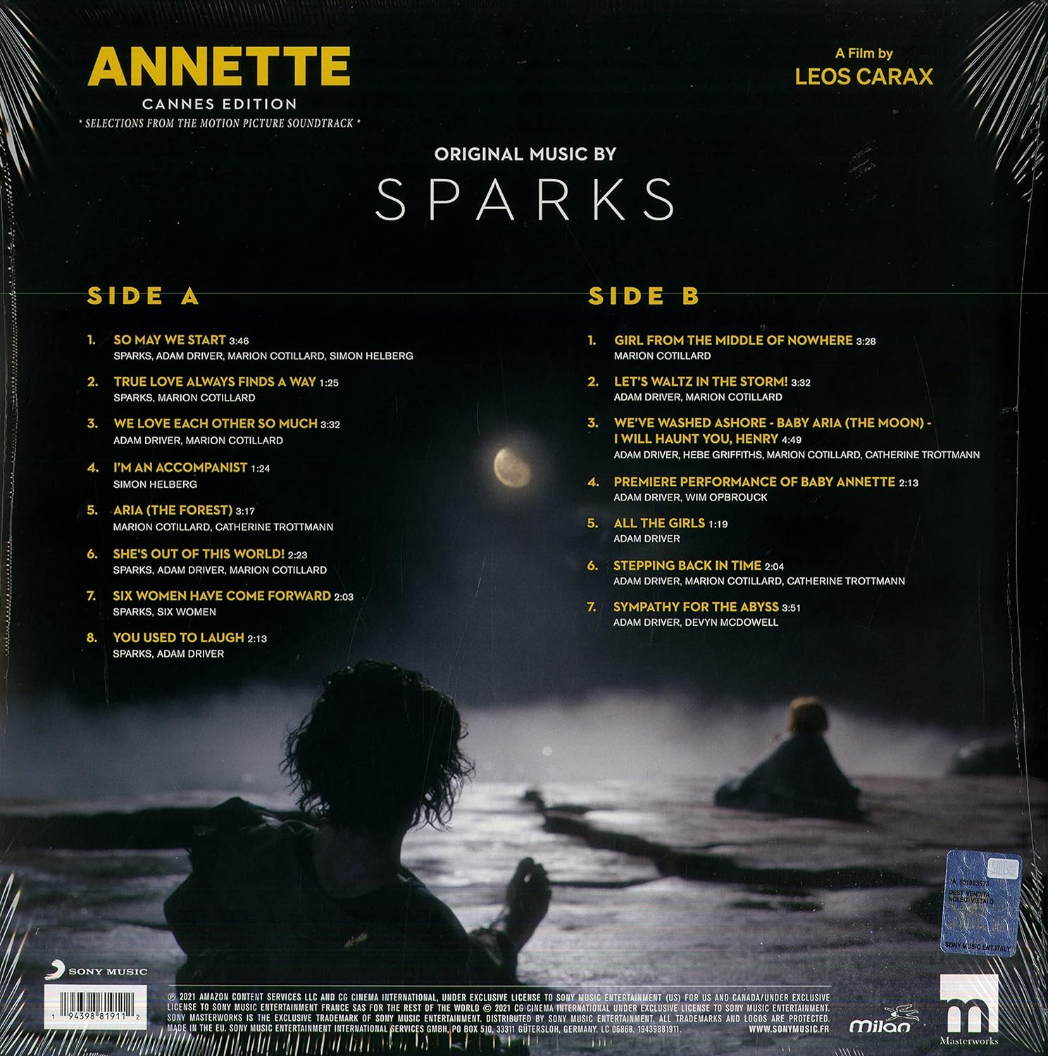 Annette (Cannes Edition) - Vinyl | Sparks