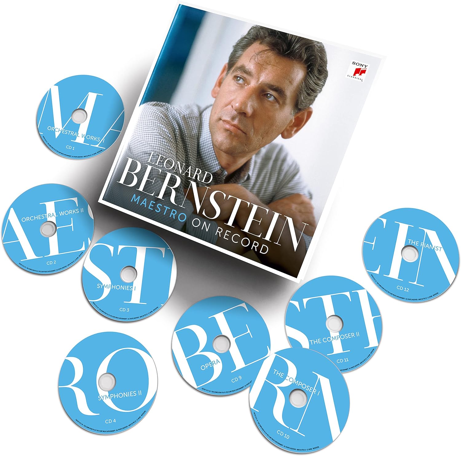 Maestro On Record (Box Set) | Leonard Bernstein - 1 | YEO