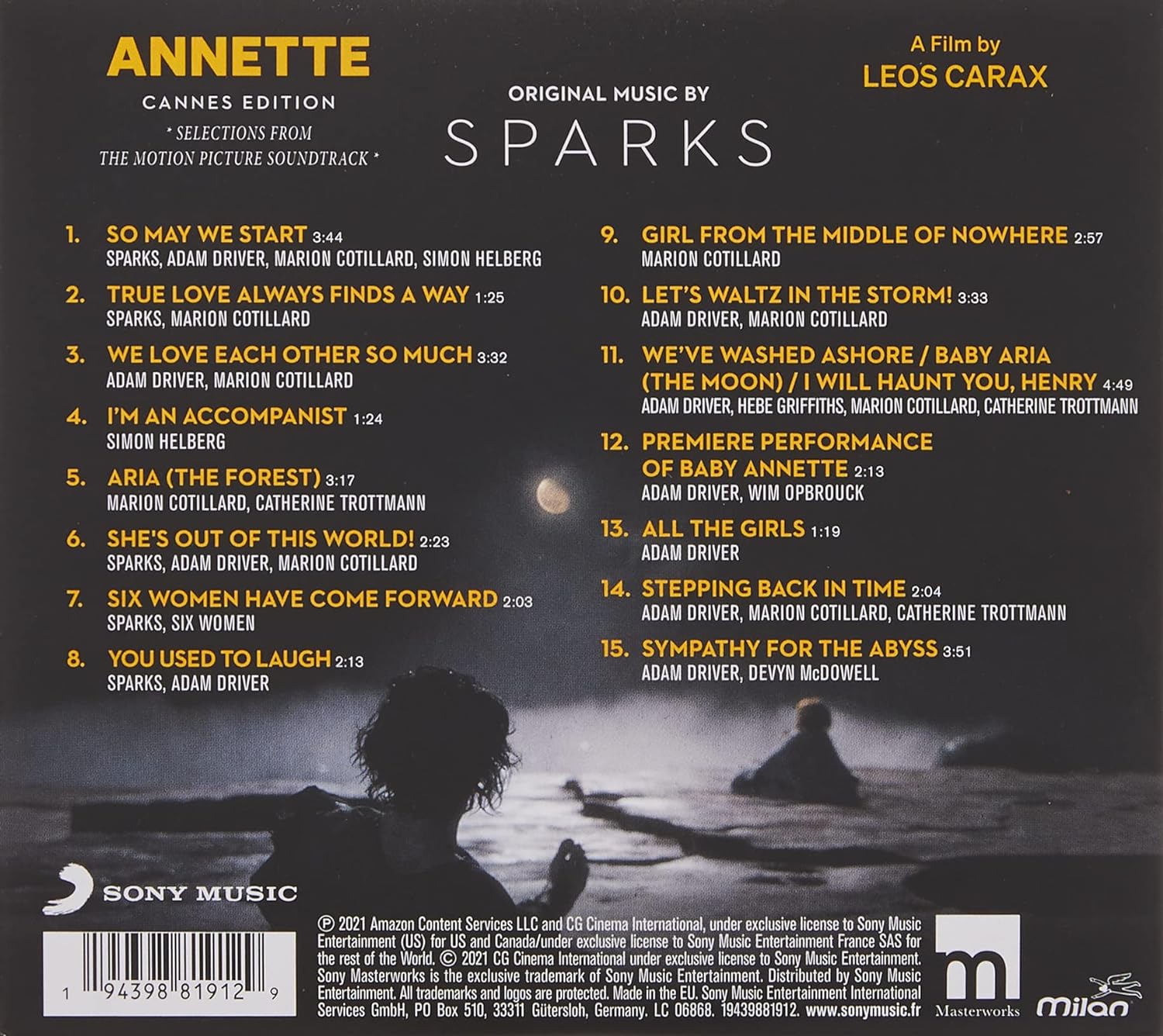 Annette - Soundtrack (Cannes Edition) | Sparks