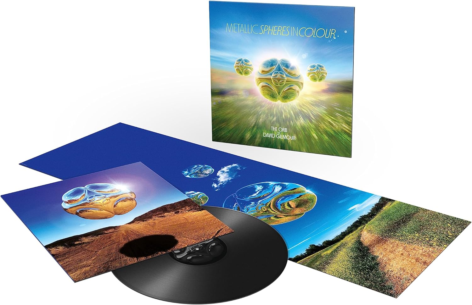 Metallic Spheres In Colour - Vinyl | The Orb, David Gilmour