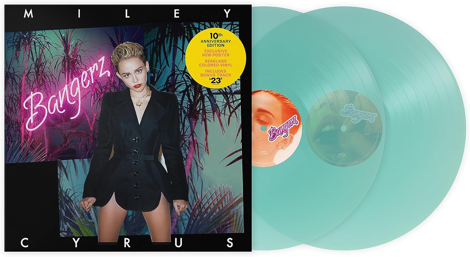 Bangerz (Sea Glass Vinyl, 10th Anniversary) | Miley Cyrus - 2 | YEO