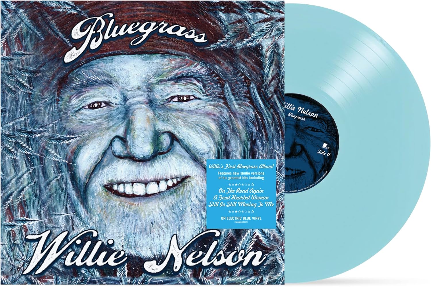 Bluegrass (Electric Blue Vinyl) | Willie Nelson