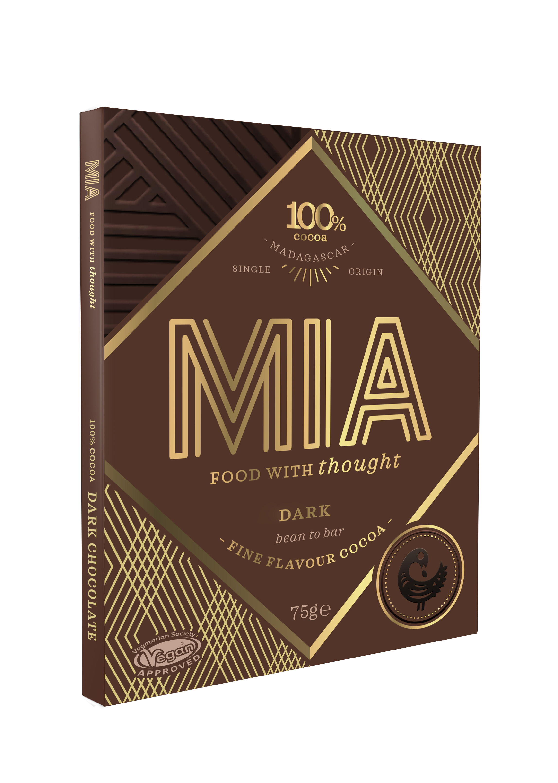 Ciocolata neagra - 100% Cocoa Dark Chocolate | Mia Food