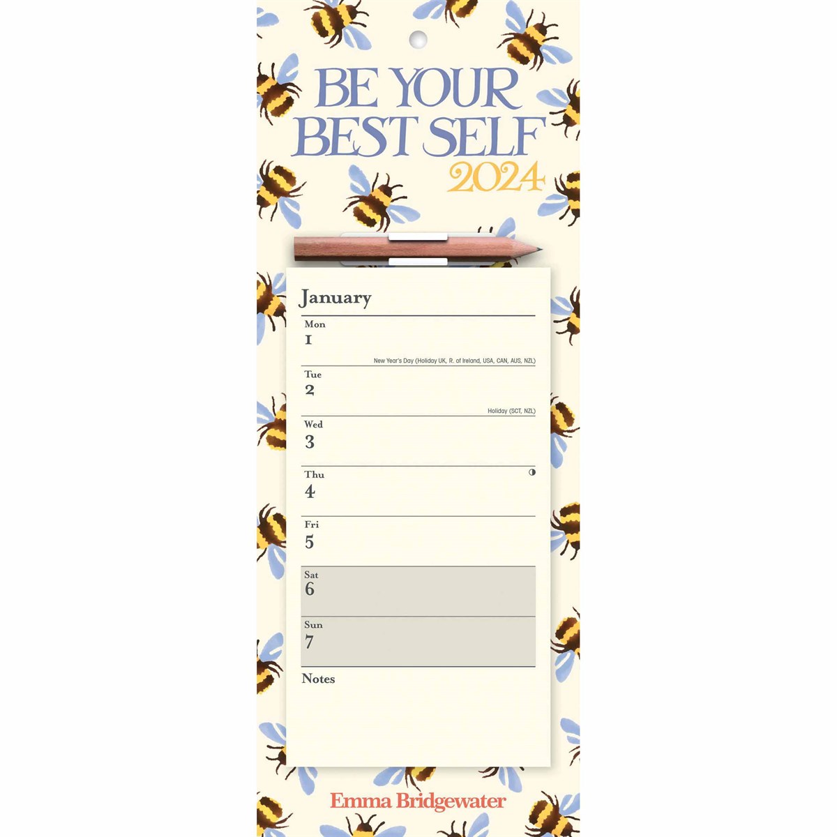 Calendar 2024 - Emma Bridgewater Bumblebee | Carousel