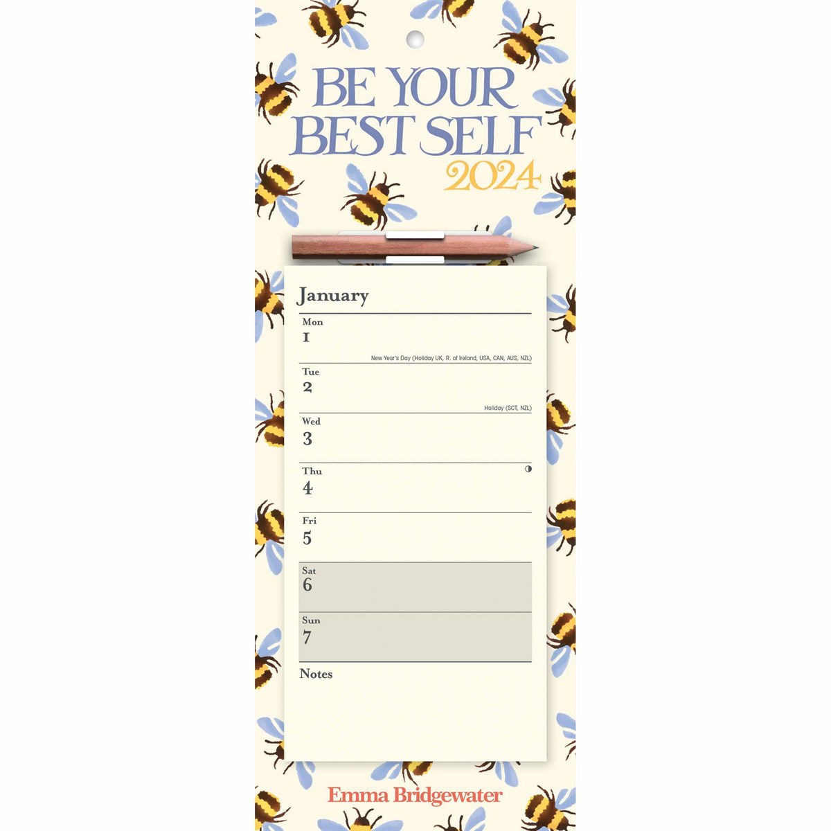 Calendar 2024 - Emma Bridgewater Bumblebee | Carousel - 3 | YEO