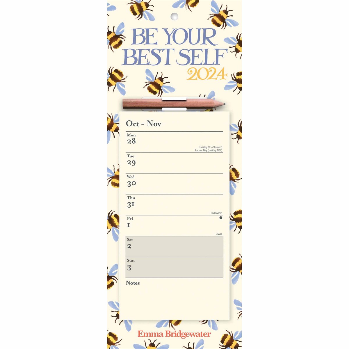 Calendar 2024 - Emma Bridgewater Bumblebee | Carousel - 1 | YEO