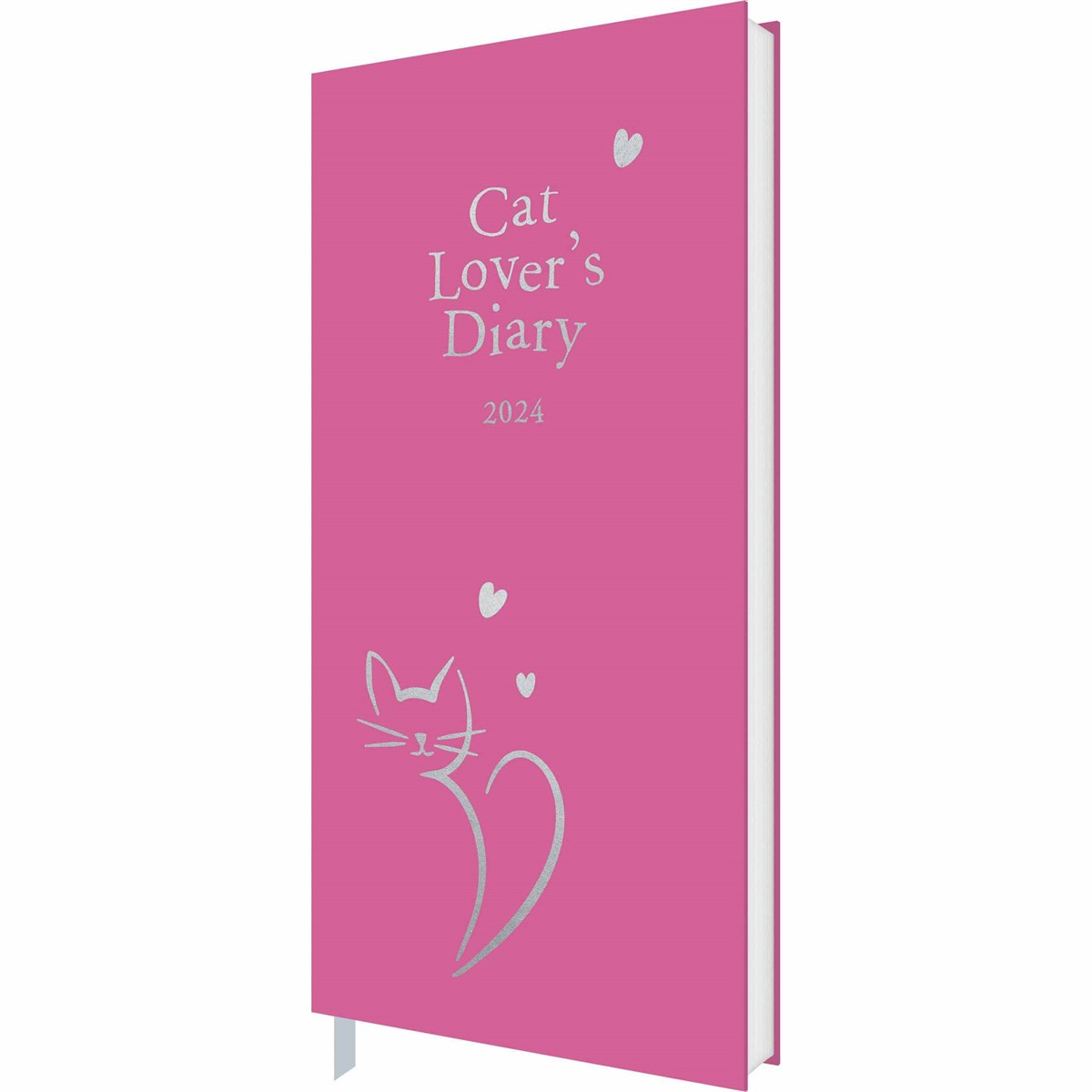 Agenda 2024 - Fashion Diary Cat Lover Slim Weekly Diary | Carousel