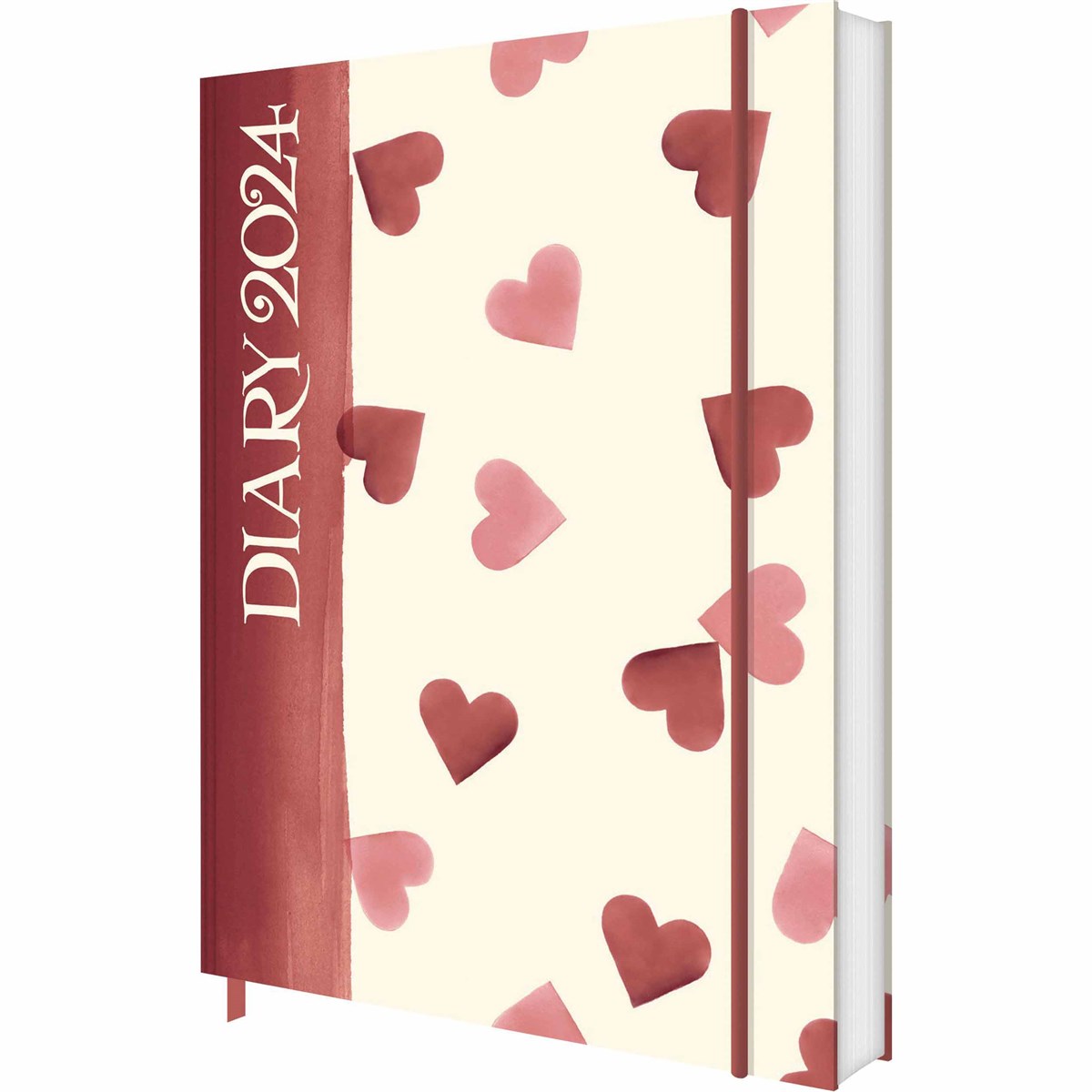 Agenda 2024 - Emma Bridgewater Hearts Weekly Diary | Carousel - 1 | YEO