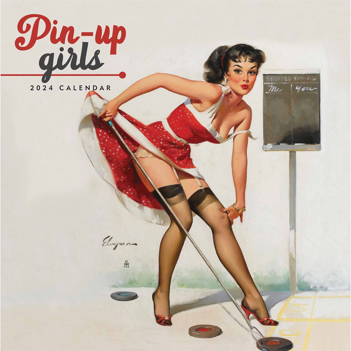 Calendar 2024 - Pin Up Girls | Carousel