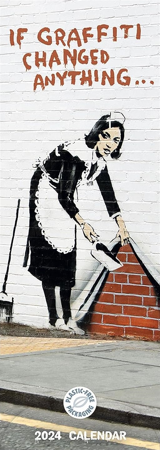 Calendar 2024 - Banksy, If Graffiti Changed Anything | Carousel