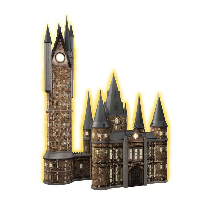 Puzzle 3D Harry Potter - Turnul Astronomiei, Editie de noapte - 540 piese | Ravensburger - 1