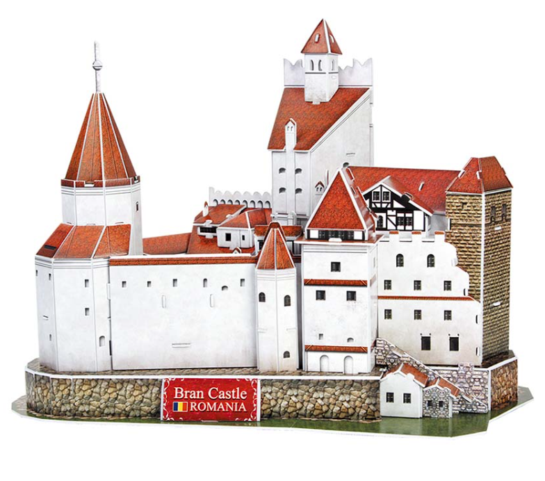 Puzzle 3D - Castelul Bran | CubicFun