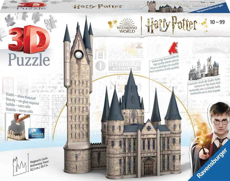 Puzzle 3D Harry Potter - Turn Astronomie, 540 Piese | Ravensburger