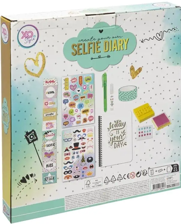 Jurnal personalizat - Create Your Own Selfie Diary | Grafix