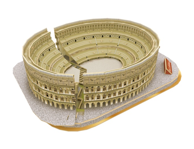 Puzzle 3D - Colosseum, 131 piese | CubicFun - 2