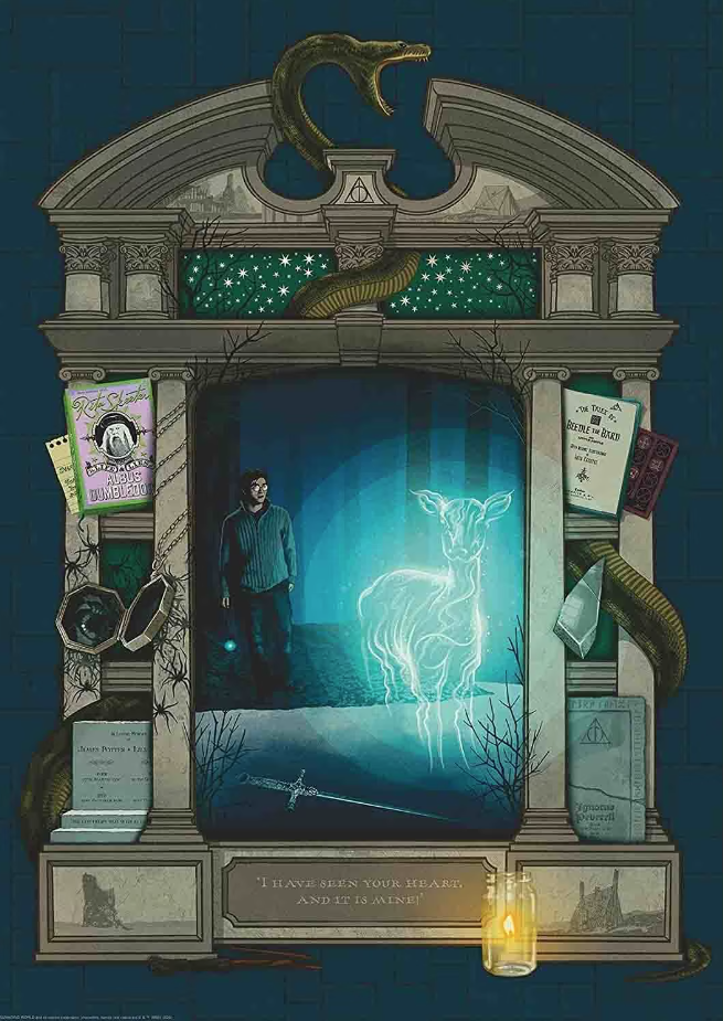 Puzzle - Harry Potter si talismanele mortii, partea 1, 1000 piese | Ravensburger - 2
