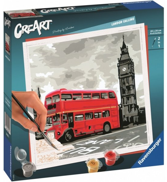 Set pictura pe numere - Creart - Londra | Ravensburger