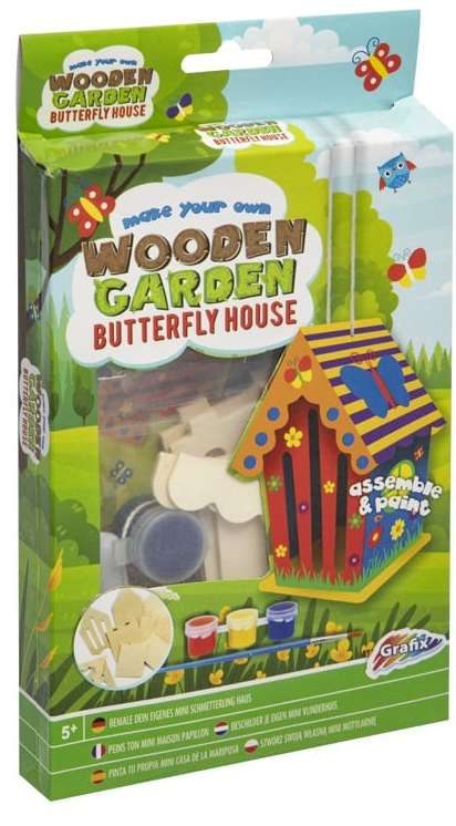 Set creativ - Mini Butterfly House Wood