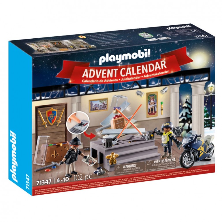 Calendar Craciun - Furt la muzeul politiei | Playmobil