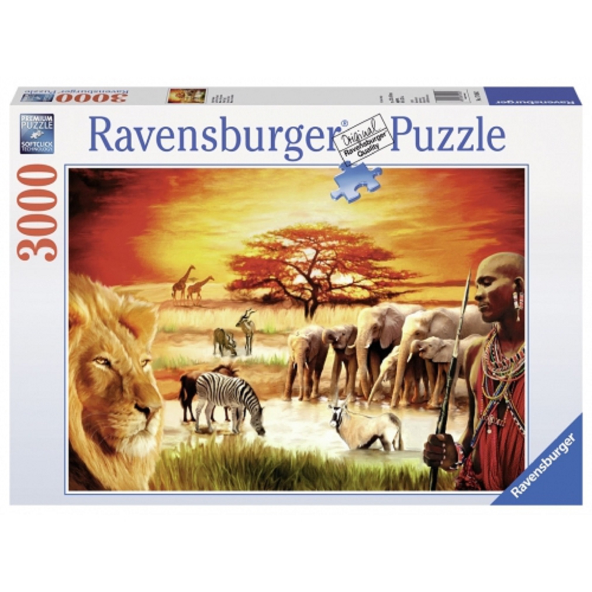 Puzzle - Savana - 3000 piese | Ravensburger