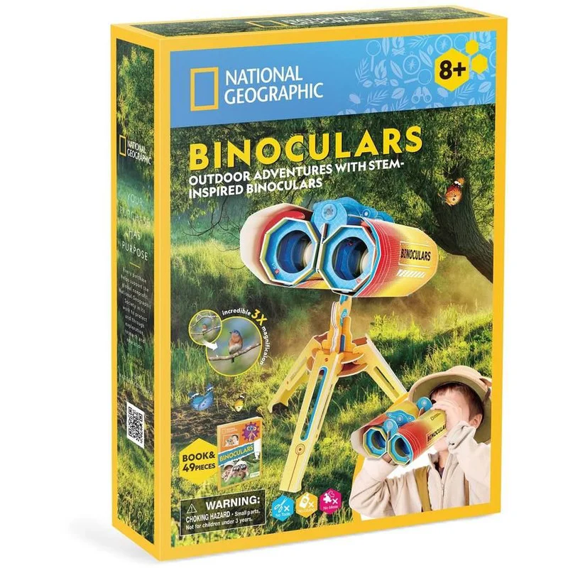 Puzzle 3D - National Geographic - Binoclu - 49 piese | CubicFun