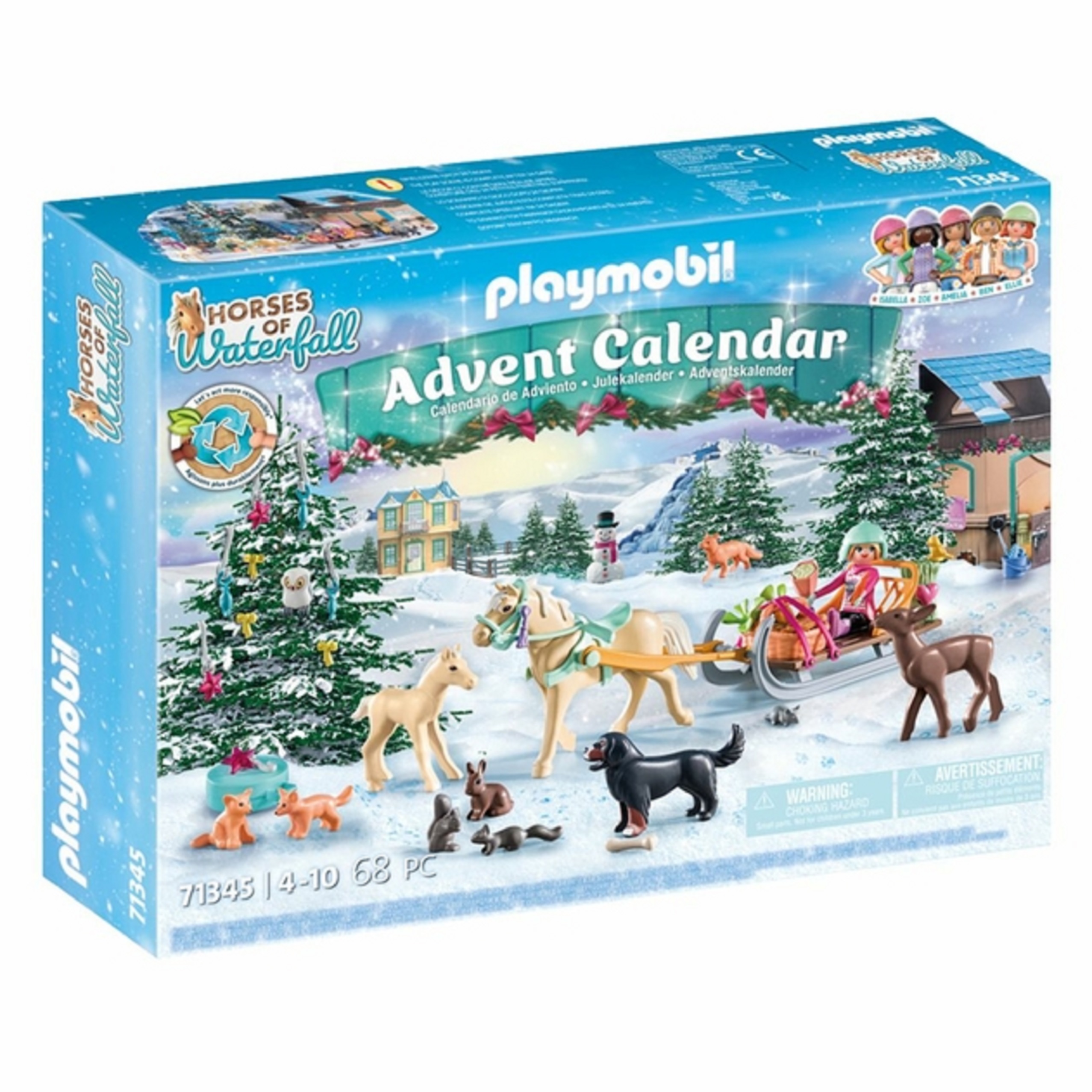 Calendar Advent - Plimbare cu sania | Playmobil