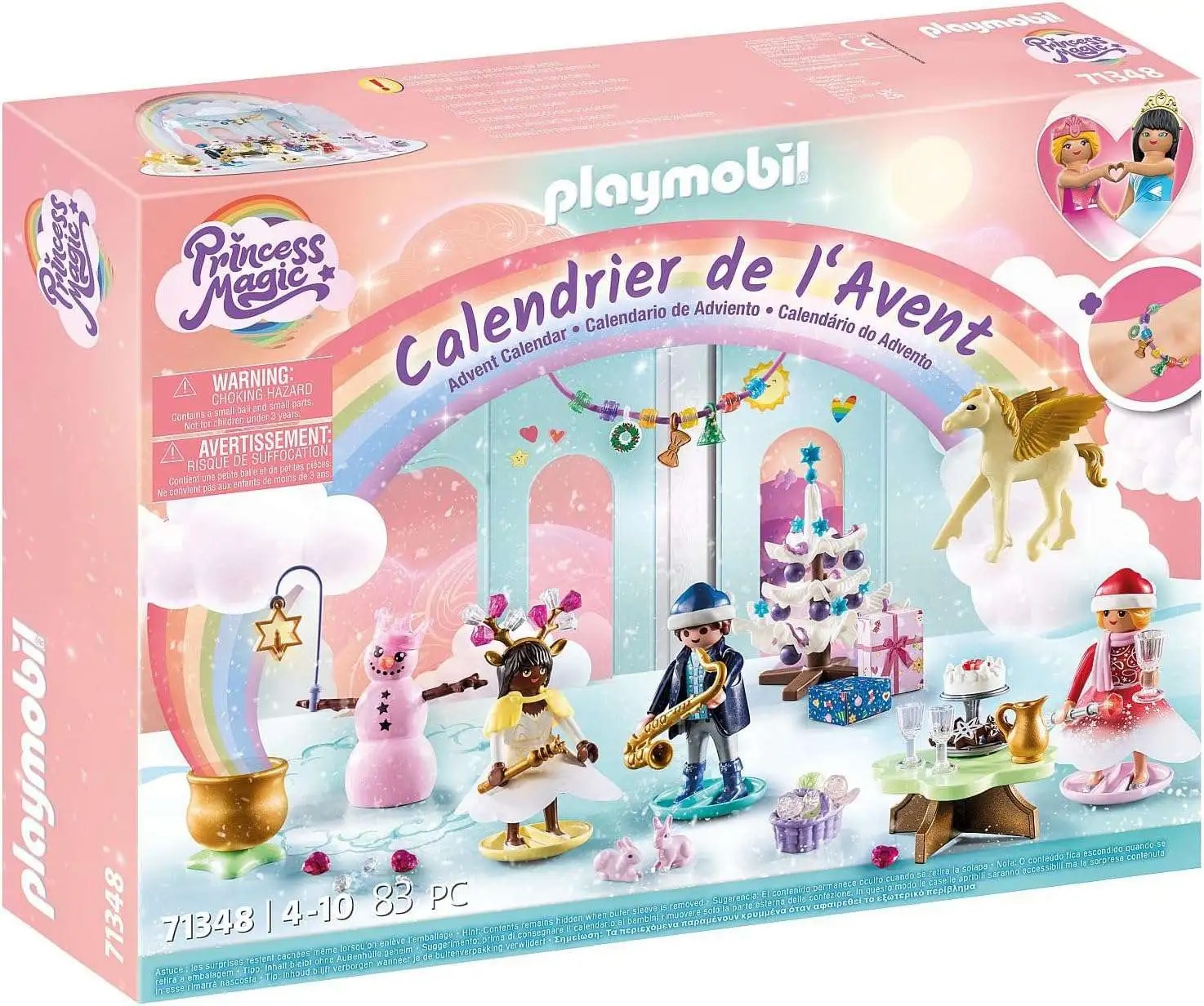 Calendar - Craciun - Curcubeul Printeselor | Playmobil