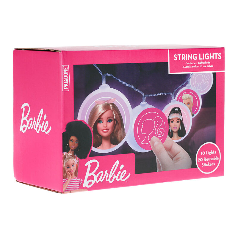 Ghirlanda de luminite cu stickere - Barbie | Paladone - 2 | YEO