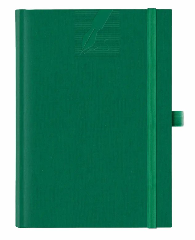 Agenda A5 - Furore, hartie ivory, verde | RTC