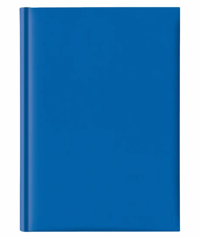 Agenda A5 - Hartie offset alba, coperta albastra