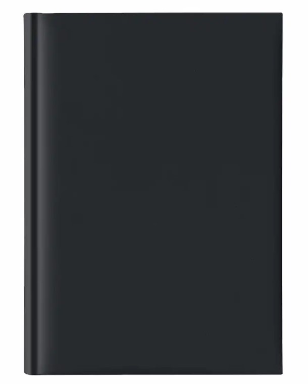 Agenda A5 - Hartie offset alba, coperta neagra