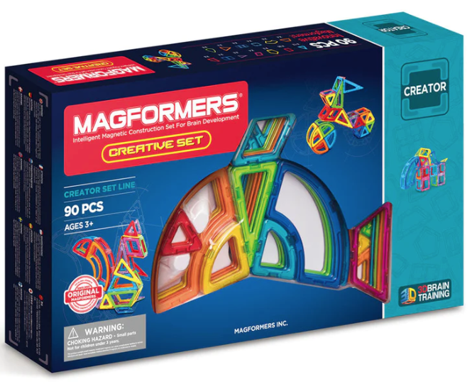 Set de constructie magnetic - Creative, 90 piese | Magformers